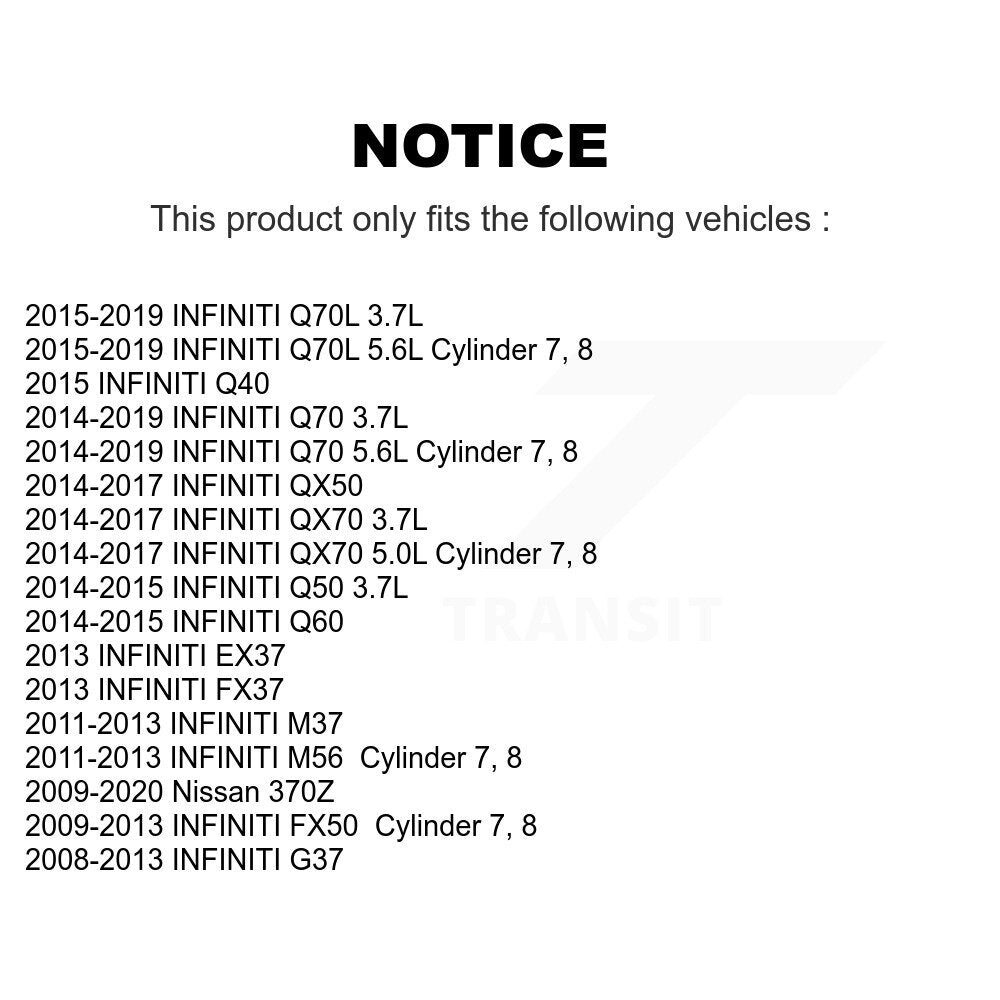 Ignition Coil MPS-MF617 For INFINITI G37 QX50 Q50 Nissan 370Z QX70 EX37 M37 Q60