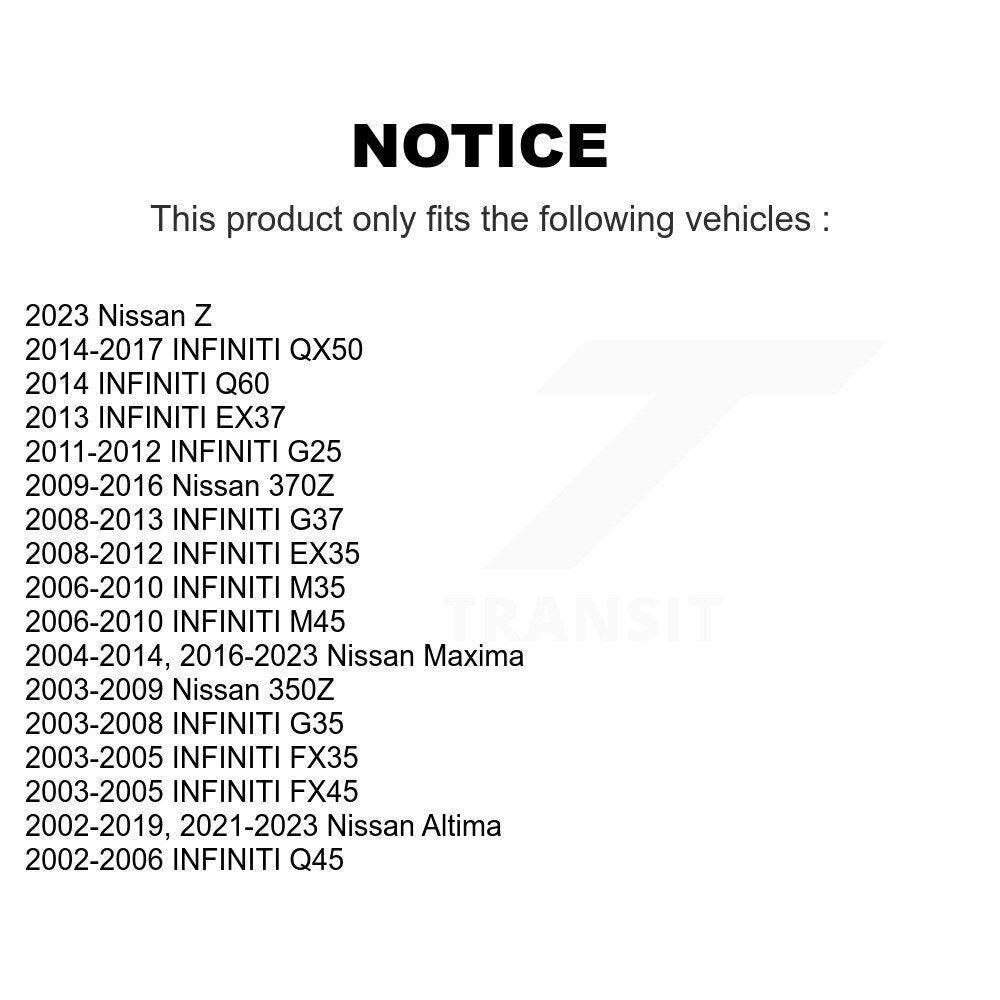 Parking Brake Shoe Rear NB-783B For Nissan Altima INFINITI Maxima G37 G35 QX50 Z