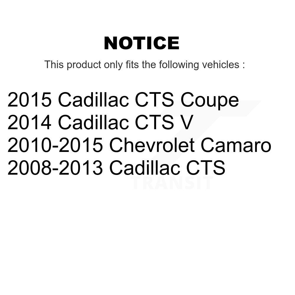 Parking Brake Shoe Rear NB-948B For Chevrolet Camaro Cadillac CTS