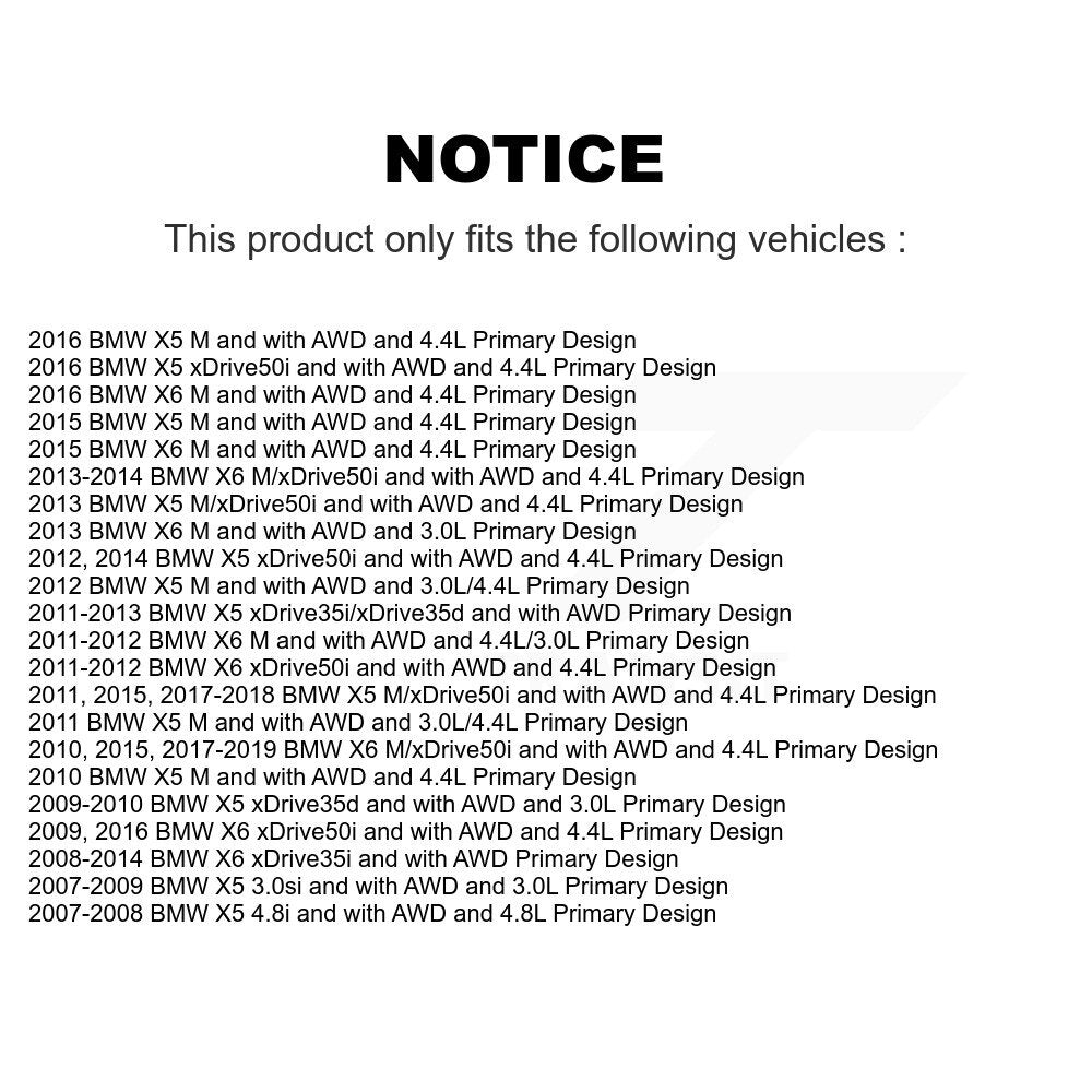 CV Axle Shaft Front Left NCV-BM27540 For BMW X5 X6 Primary Design