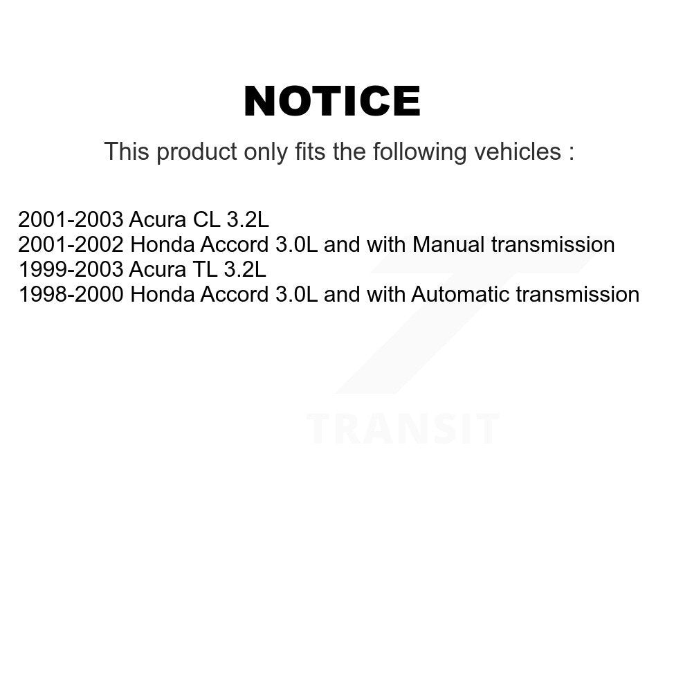CV Axle Shaft Front Left NCV-HO36533 For Honda Accord Acura TL CL