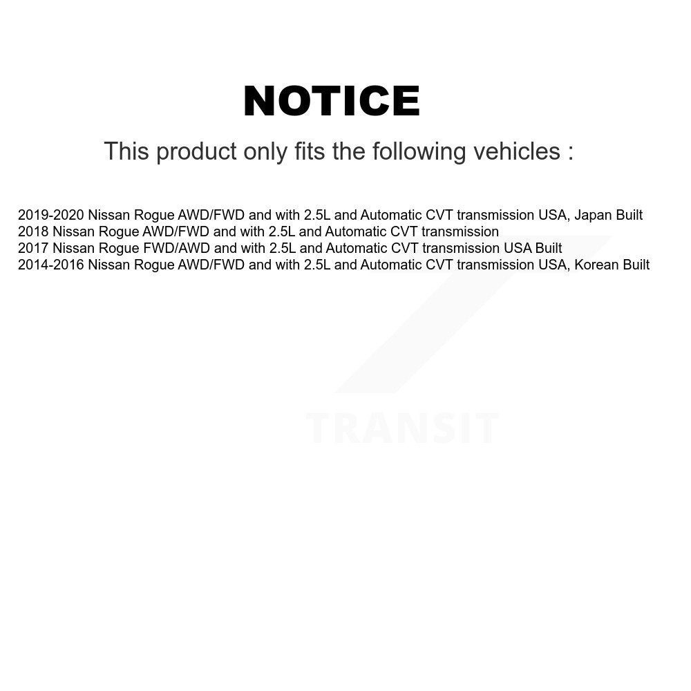 CV Axle Shaft Front Left NCV-NI53051 For Nissan Rogue
