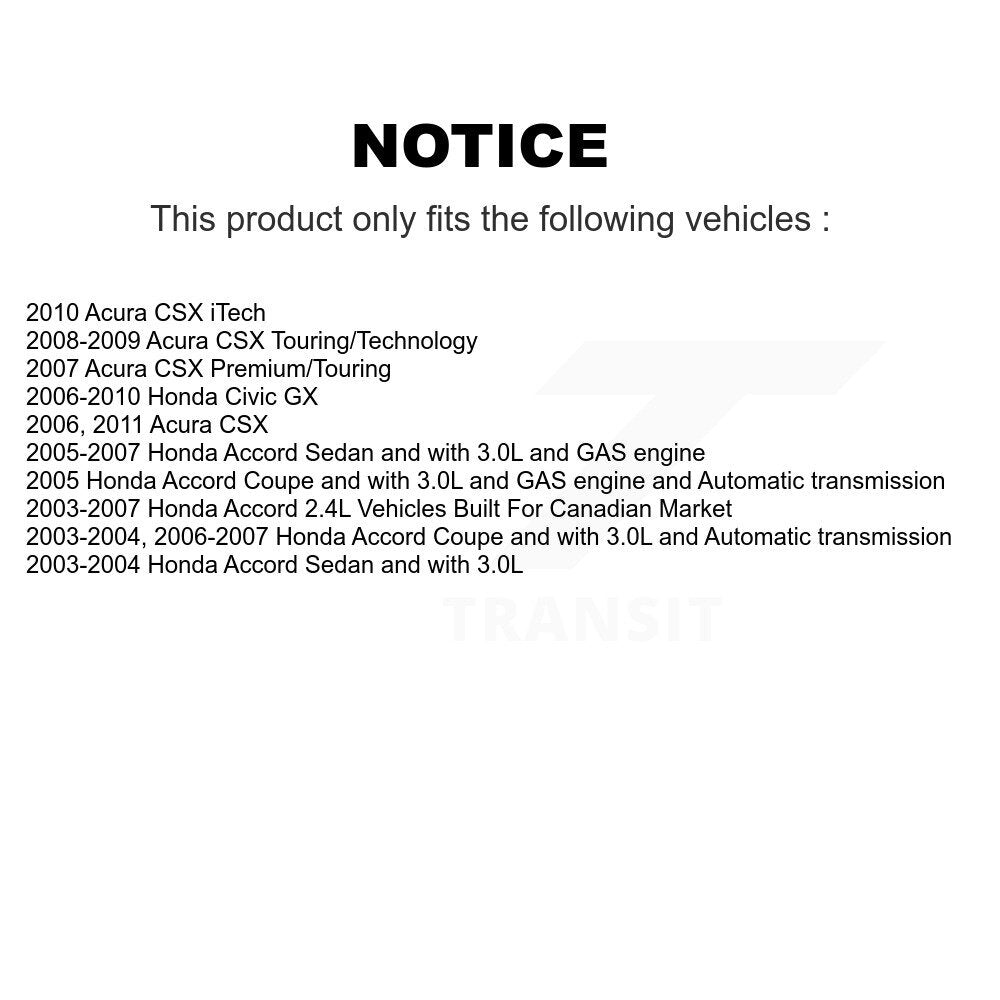 Ceramic Disc Brake Pads Front NWF-PRC1608 For Honda Civic Accord Acura CSX