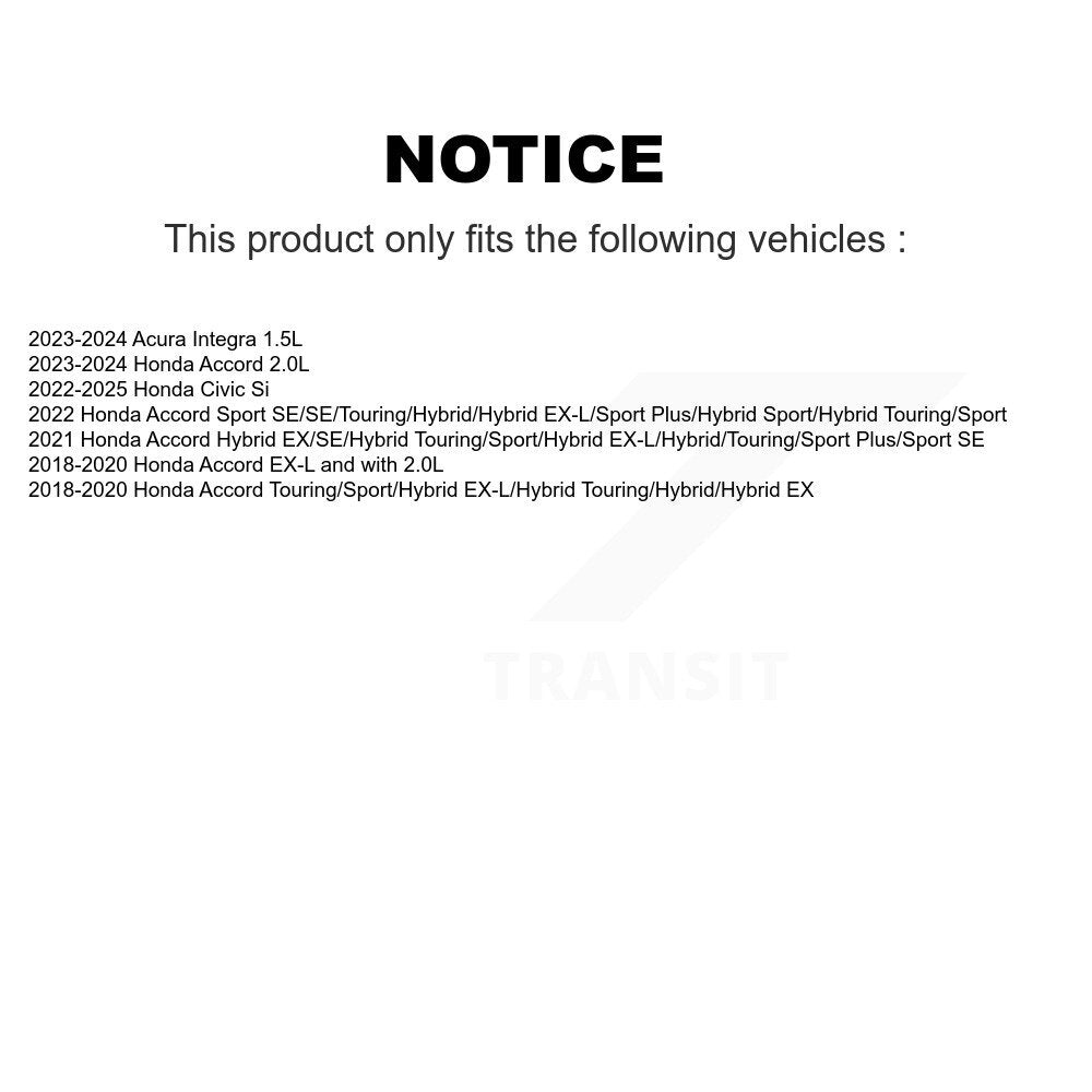 Ceramic Disc Brake Pads Front NWF-PRC2115 For Honda Civic Accord Acura Integra