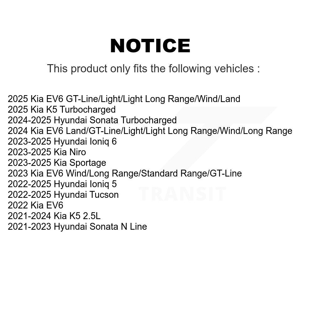 Ceramic Disc Brake Pads Front NWF-PRC2398 For Hyundai Tucson Kia Sportage Ioniq