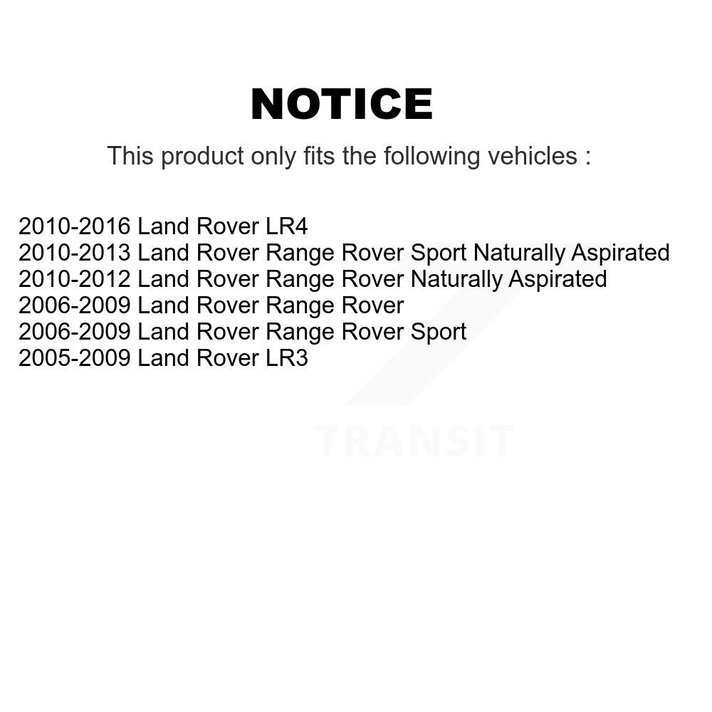 Semi-Metallic Disc Brake Pads Rear PPF-D1099 For Land Rover Range Sport LR4 LR3