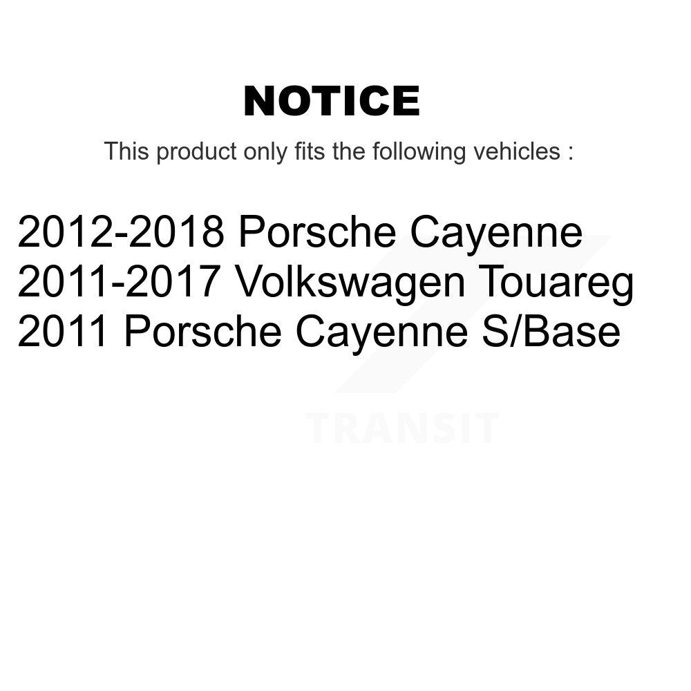 Semi-Metallic Disc Brake Pads Rear PPF-D1453 For Volkswagen Touareg Porsche