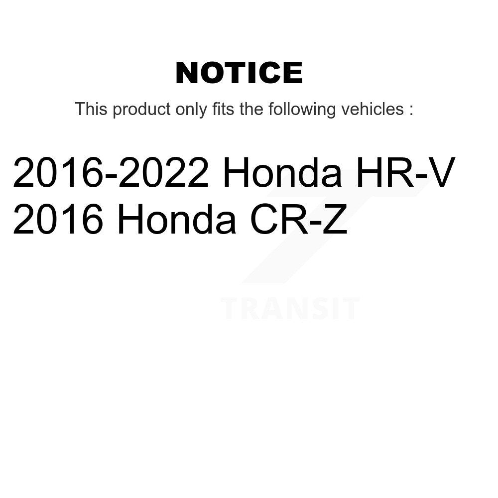 Semi-Metallic Disc Brake Pads Rear PPF-D1841 For Honda HR-V CR-Z