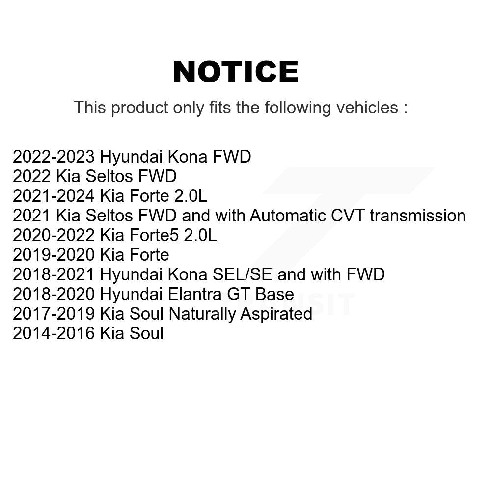 Semi-Metallic Disc Brake Pads Front PPF-D2094 For Kia Hyundai Kona Seltos Forte