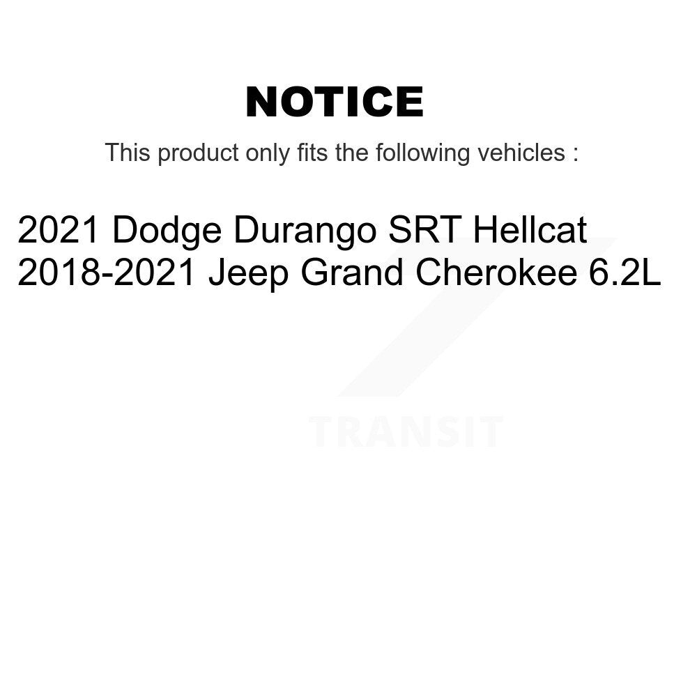 Semi-Metallic Disc Brake Pads Front PPF-D2152 For Jeep Grand Cherokee Dodge