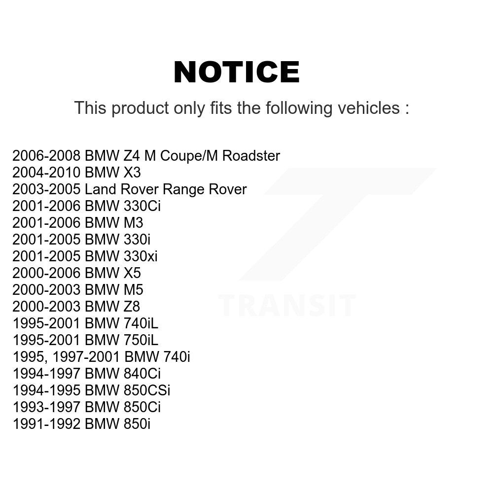 Semi-Metallic Disc Brake Pads Rear PPF-D683 For BMW X3 X5 330Ci Z4 M3 330i 330xi