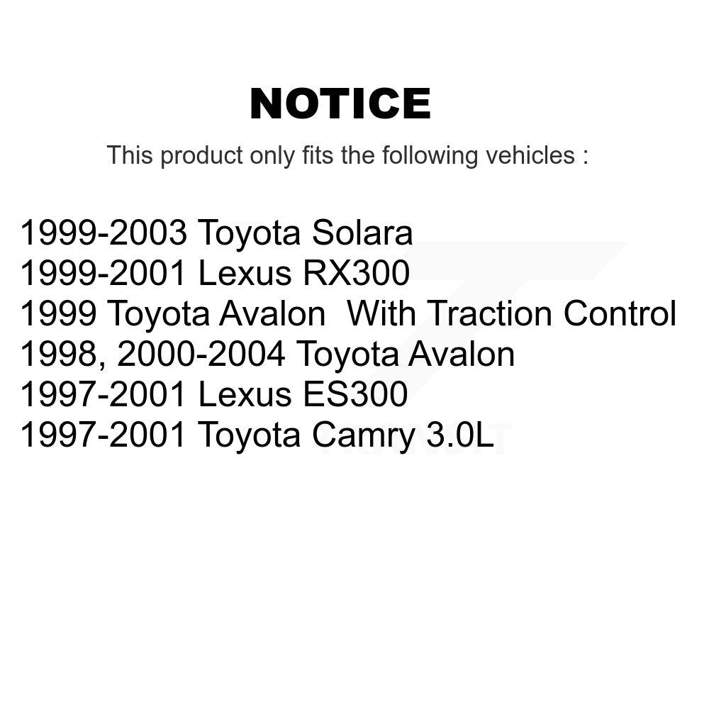 Semi-Metallic Disc Brake Pads Front PPF-D707 For Toyota Camry Lexus Solara RX300