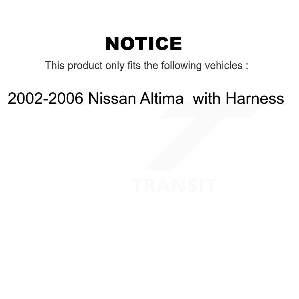 ABS Wheel Speed Sensor Front Right SEN-2ABS0396 For Nissan Altima with Harness