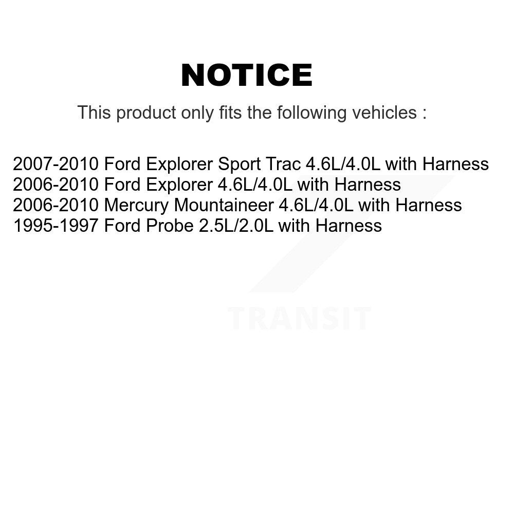 ABS Wheel Speed Sensor Front SEN-2ABS2486 For Ford Explorer Sport Trac Probe