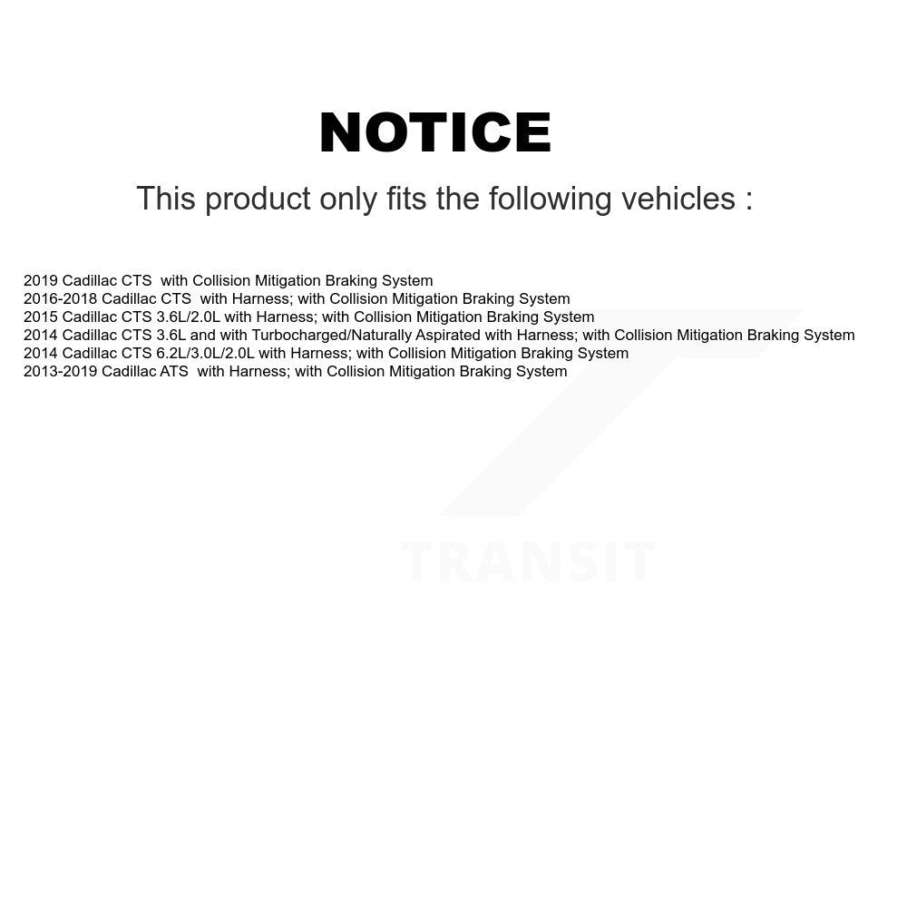 ABS Wheel Speed Sensor Rear SEN-2ABS2922 For Cadillac ATS CTS