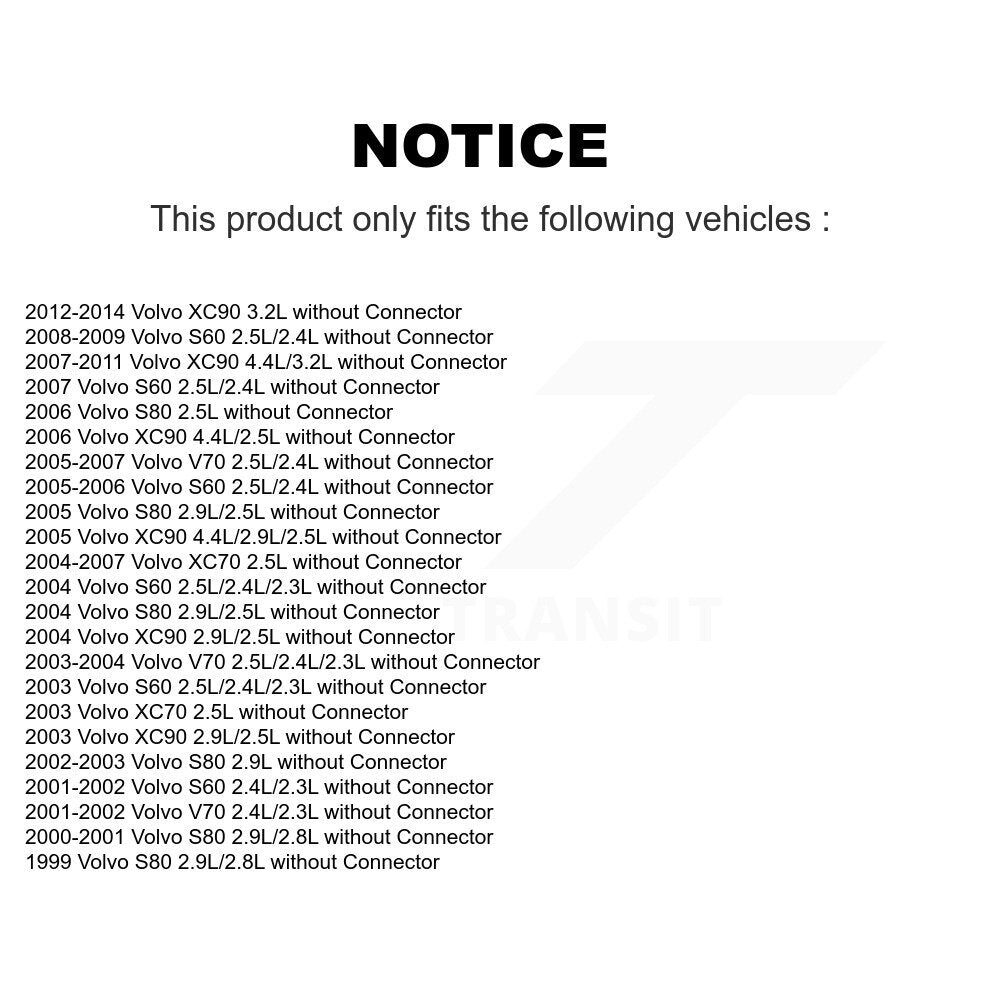 HVAC Blower Motor Resistor SEN-2BMR0012 For Volvo XC90 S60 XC70 V70 S80