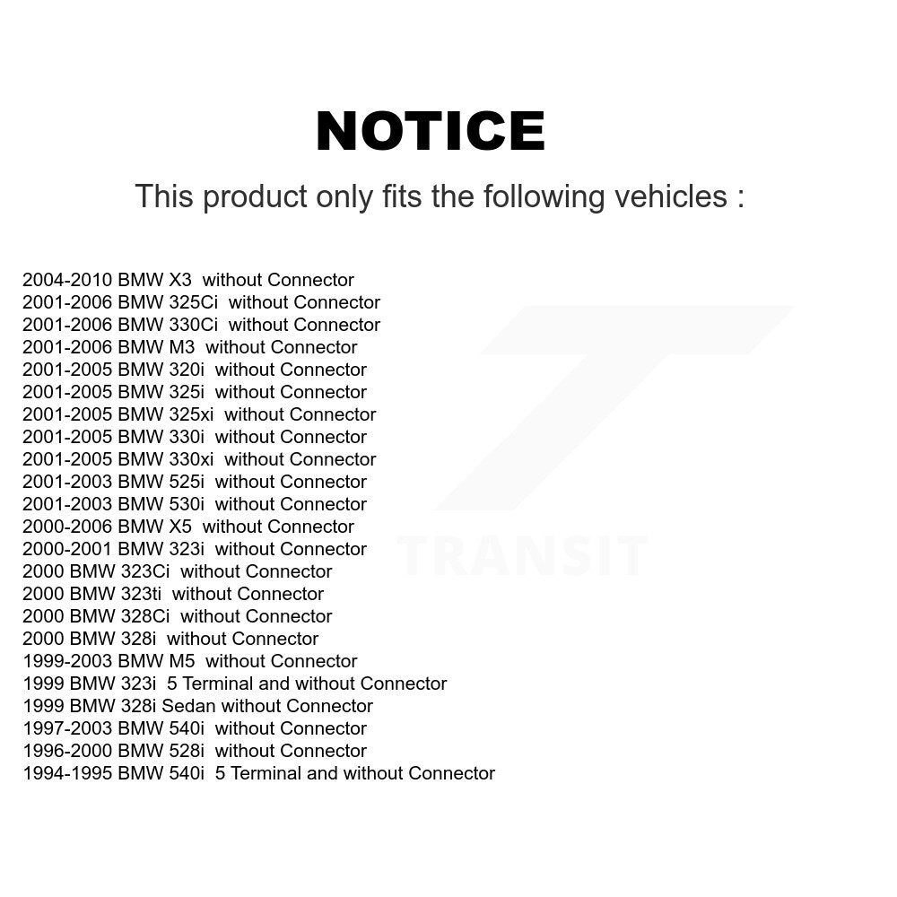 HVAC Blower Motor Resistor SEN-2BMR0015 For BMW X3 X5 330Ci 325i 325Ci M3 320i