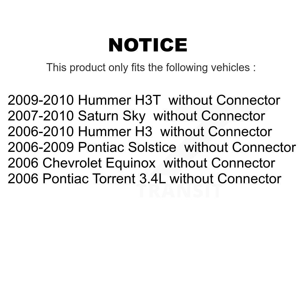 HVAC Blower Motor Resistor SEN-2BMR0067 For Pontiac Hummer Solstice H3 Chevrolet