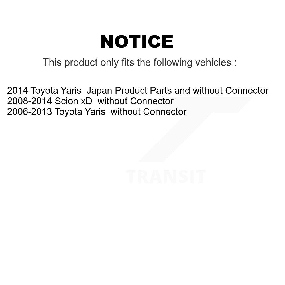 HVAC Blower Motor Resistor SEN-2BMR0505 For Toyota Yaris Scion xD