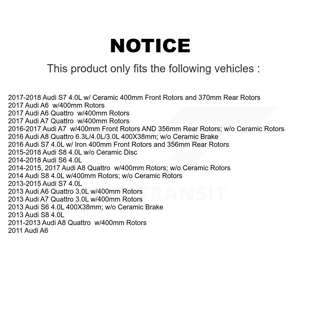 Brake Pads Wear Sensor SEN-2BWS0015 For Audi A8 Quattro A6 A7 S6 S7 S8