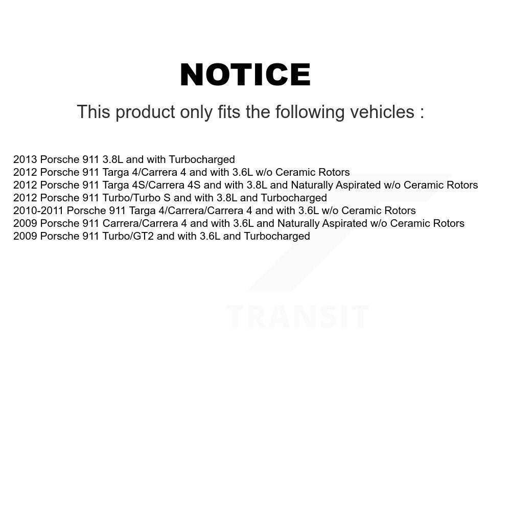 Brake Pads Wear Sensor Rear SEN-2BWS0026 For Porsche 911