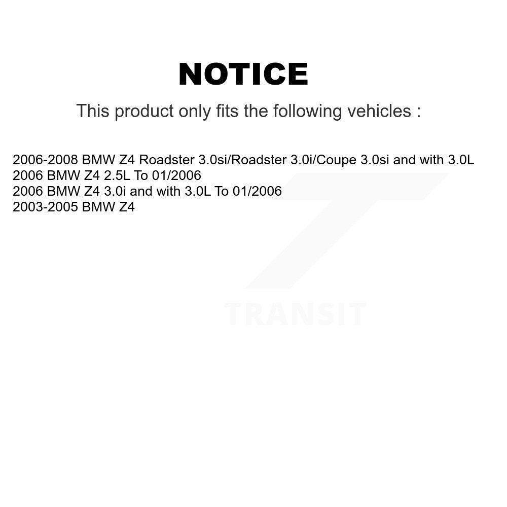 Brake Pads Wear Sensor Rear SEN-2BWS0143 For BMW Z4