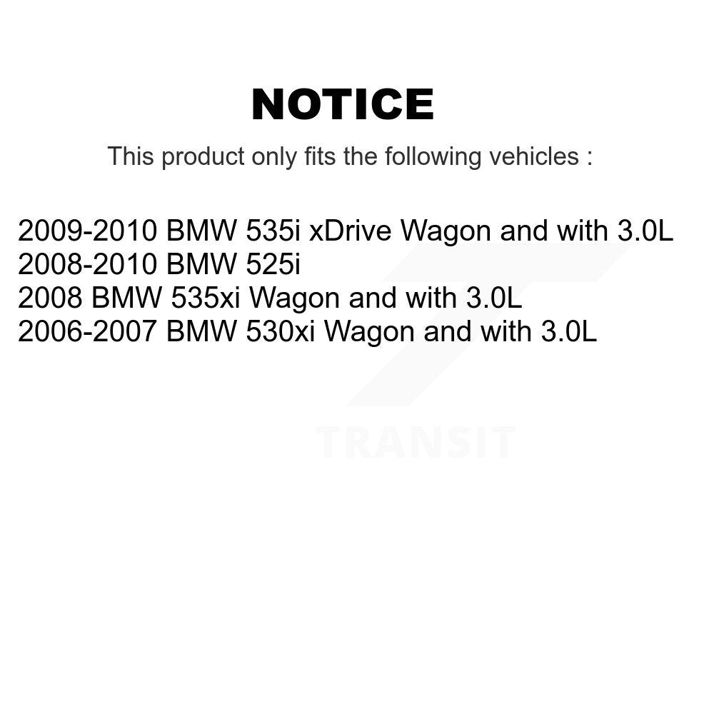 Brake Pads Wear Sensor Rear SEN-2BWS0159 For BMW 530xi 535i xDrive 535xi 525i