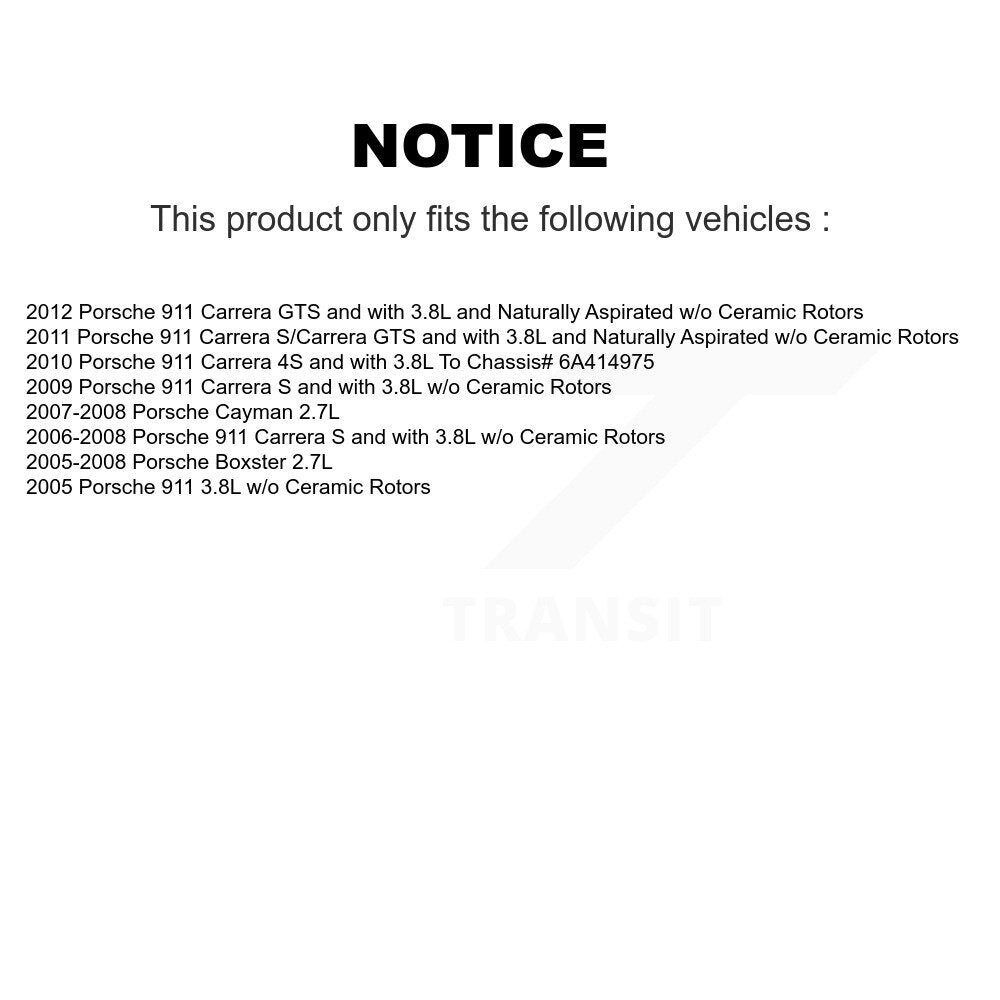 Brake Pads Wear Sensor Front SEN-2BWS0180 For Porsche 911 Boxster Cayman