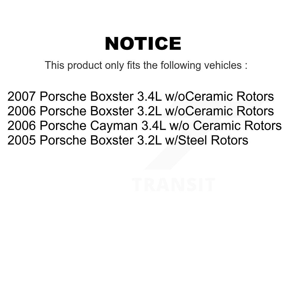 Brake Pads Wear Sensor Front Right SEN-2BWS0188 For Porsche Boxster Cayman