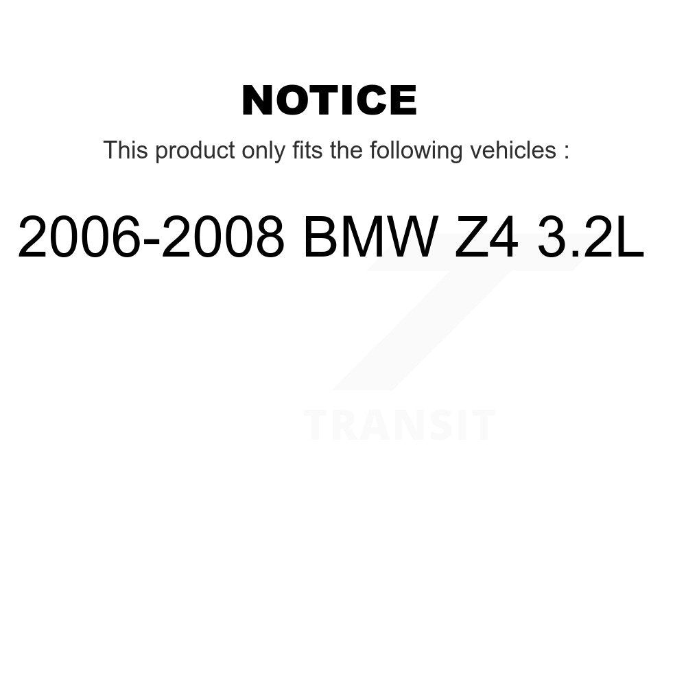 Brake Pads Wear Sensor Rear SEN-2BWS0191 For 2006-2008 BMW Z4 3.2L