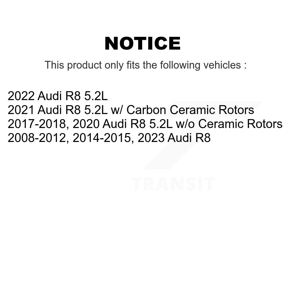 Brake Pads Wear Sensor Rear SEN-2BWS0199 For Audi R8