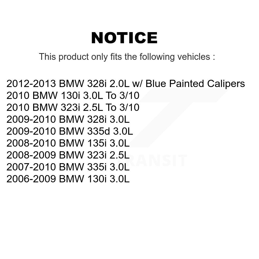 Brake Pads Wear Sensor Front SEN-2BWS0200 For BMW 335i 323i 328i 135i 335d 130i