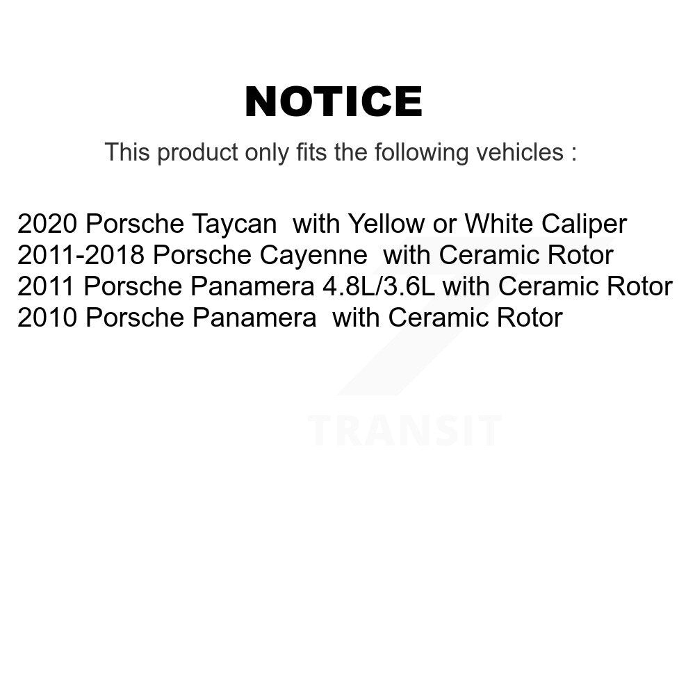 Brake Pads Wear Sensor Front SEN-2BWS0216 For Porsche Cayenne Taycan Panamera