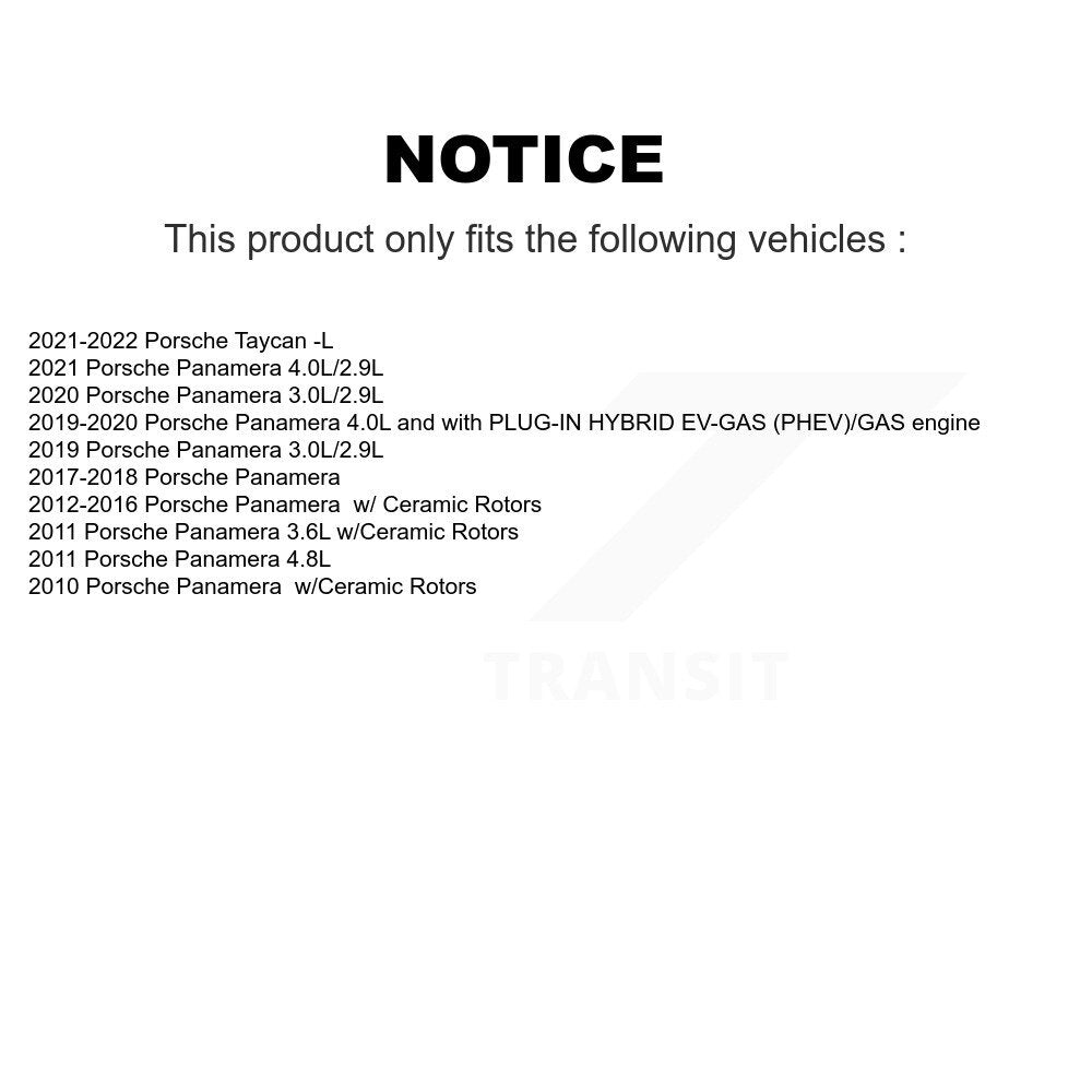 Brake Pads Wear Sensor Rear SEN-2BWS0220 For Porsche Panamera Taycan