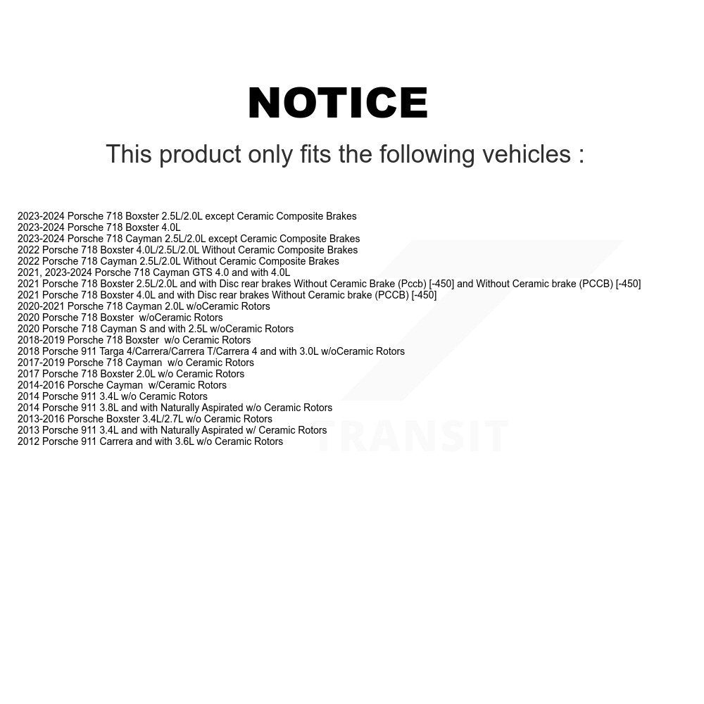 Brake Pads Wear Sensor Front SEN-2BWS0233 For Porsche 911 718 Cayman Boxster