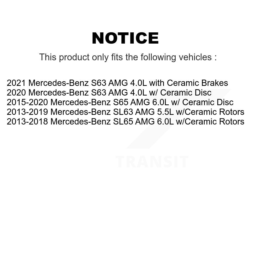 Brake Pads Wear Sensor SEN-2BWS0235 For Mercedes-Benz SL63 AMG S65 S63 SL65
