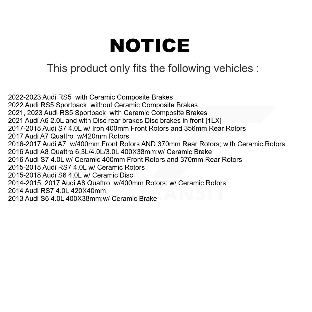 Brake Pads Wear Sensor Front SEN-2BWS0243 For Audi A8 Quattro RS7 RS5 A7 S7 S8