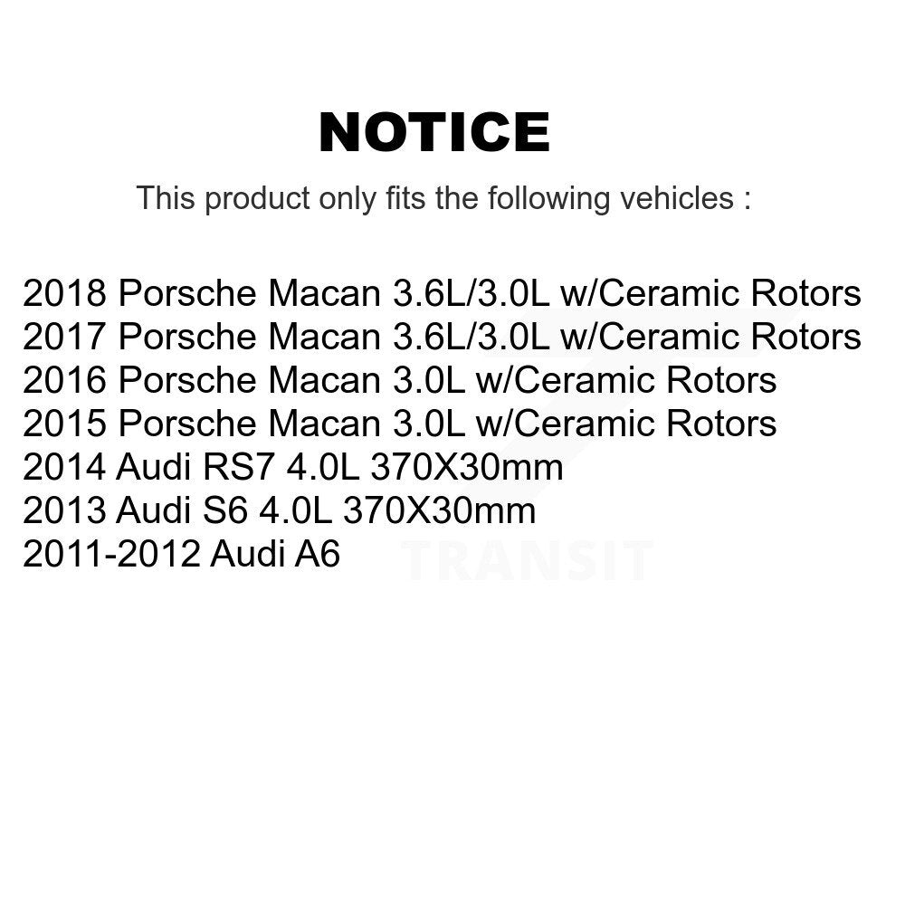 Brake Pads Wear Sensor Rear SEN-2BWS0244 For Porsche Macan Audi RS7 S6 A6
