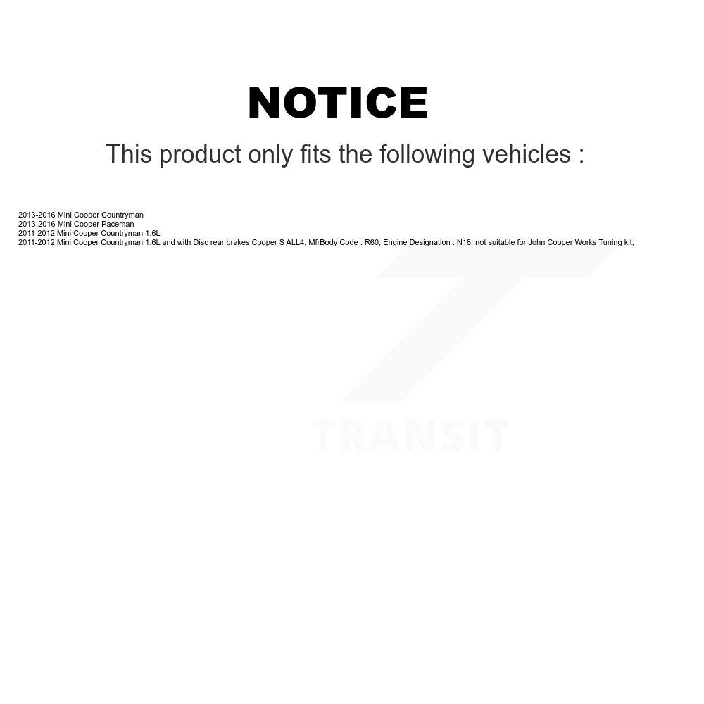 Brake Pads Wear Sensor Front SEN-2BWS0248 For Mini Cooper Countryman Paceman