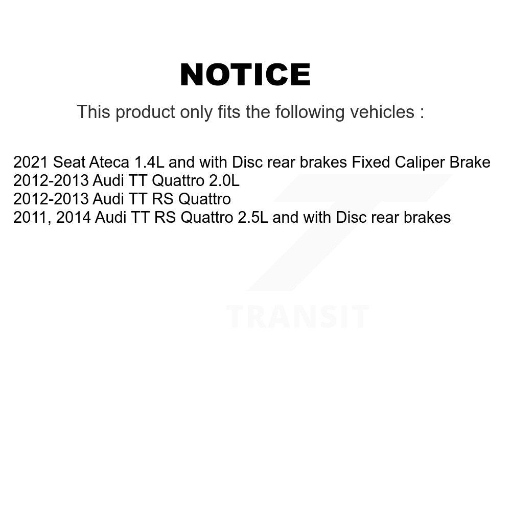 Brake Pads Wear Sensor Front SEN-2BWS0303 For Audi TT Quattro RS Seat Ateca