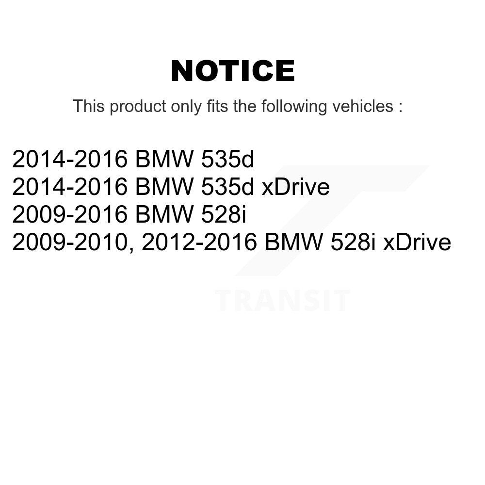 Brake Pads Wear Sensor Rear SEN-2BWS0397 For BMW 528i xDrive 535d