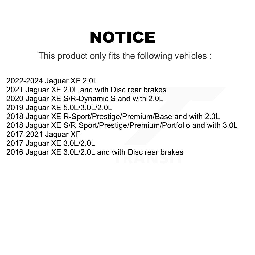 Brake Pads Wear Sensor Rear SEN-2BWS0420 For Jaguar XE XF