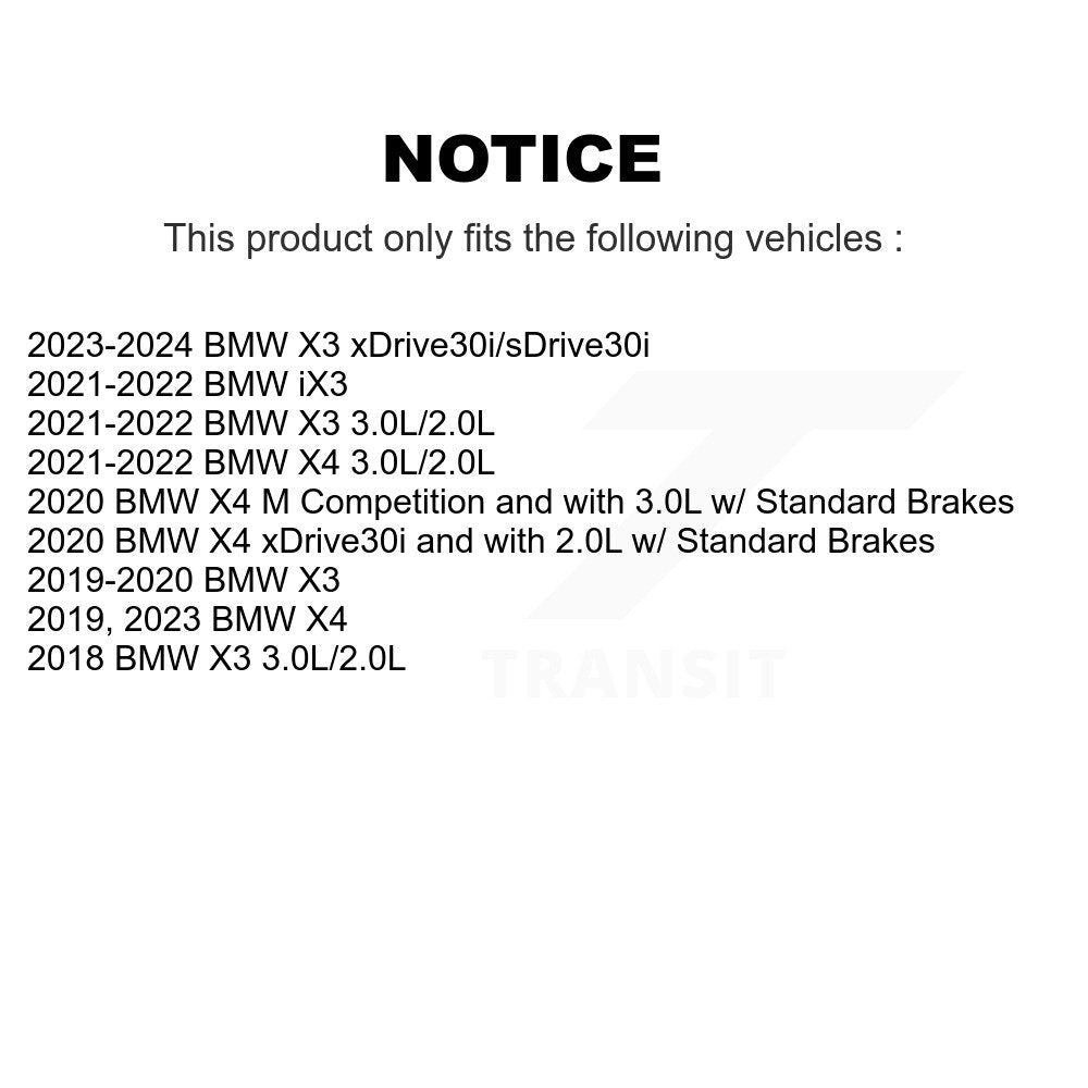 Brake Pads Wear Sensor Front SEN-2BWS0444 For BMW X3 X4 iX3
