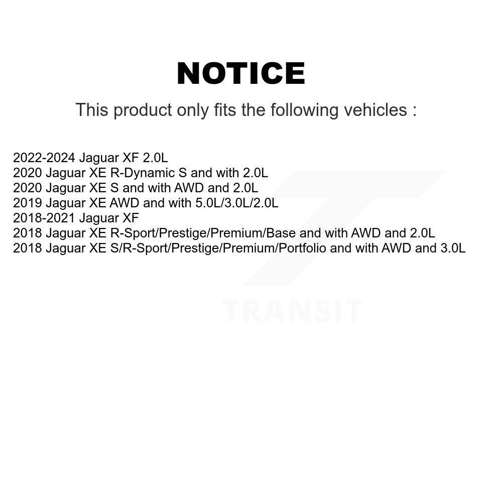 Brake Pads Wear Sensor Front SEN-2BWS0486 For Jaguar XE XF