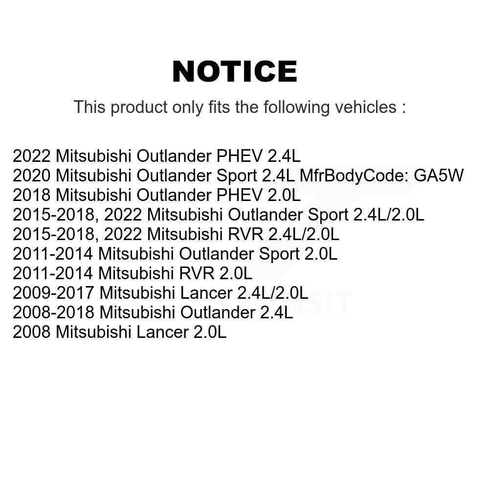 Engine Crankshaft Position Sensor SEN-2CRK0342 For Mitsubishi RVR Outlander PHEV