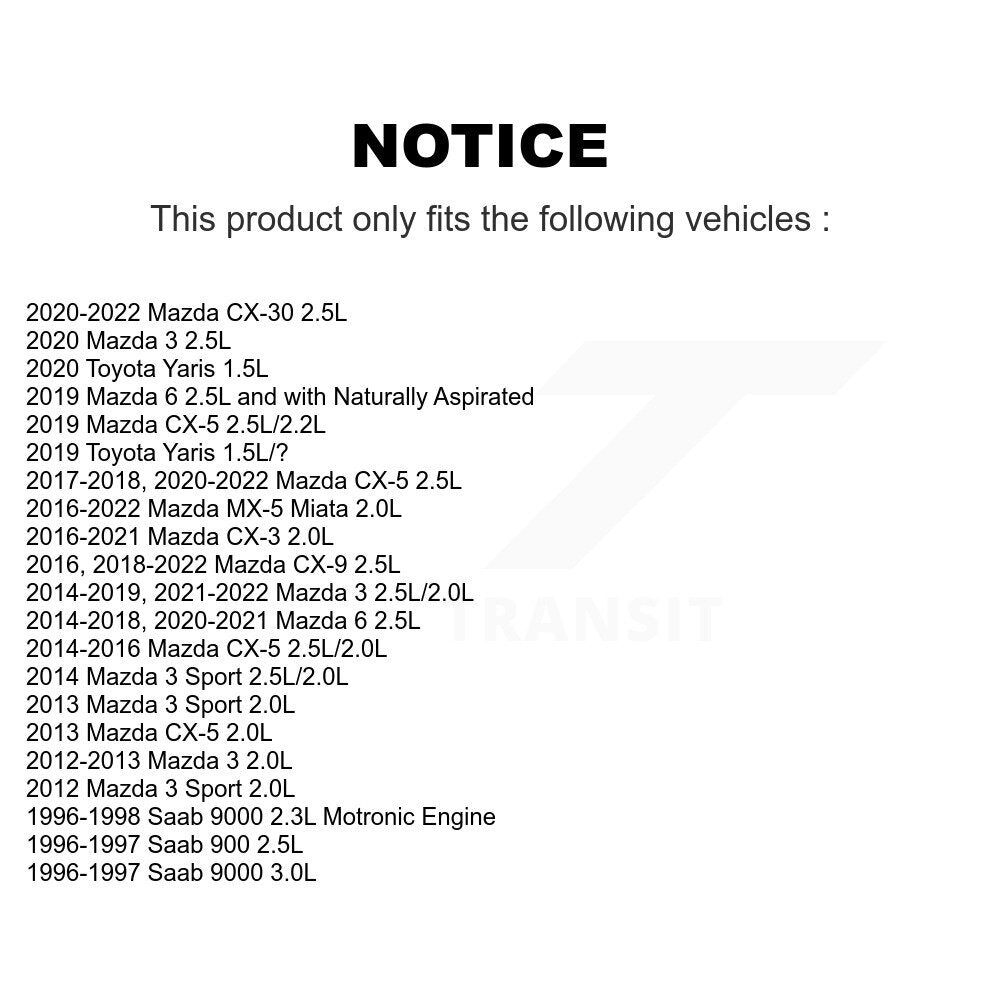 Engine Crankshaft Position Sensor SEN-2CRK0388 For Mazda CX-5 3 CX-3 CX-30 CX-9