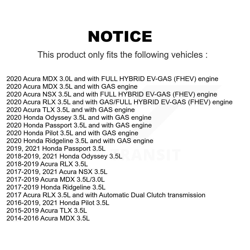 Engine Crankshaft Position Sensor SEN-2CRK0513 For Honda Acura Pilot MDX Odyssey