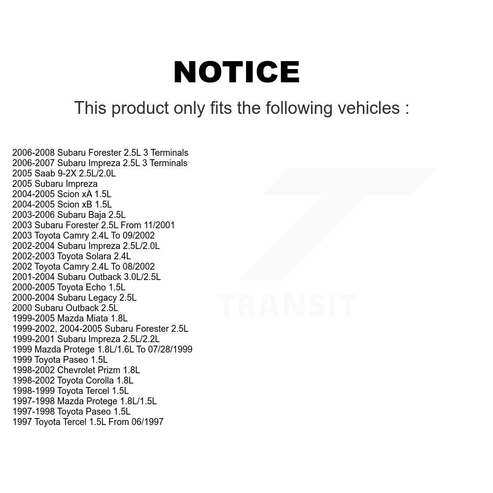 Engine Coolant Temperature Sensor SEN-2CTS0032 For Toyota Echo Subaru Corolla xB
