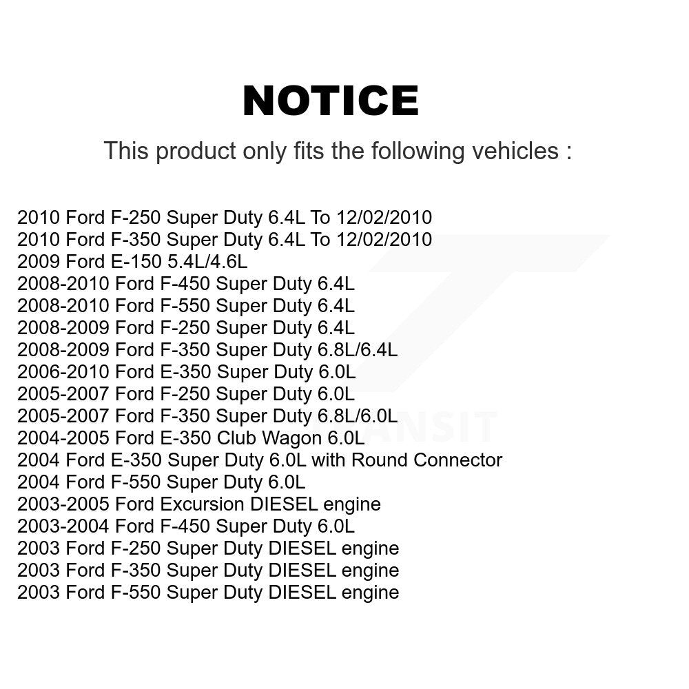 Engine Temperature Sensor SEN-2CTS0219 For Ford F-350 Super Duty F-250 E-350