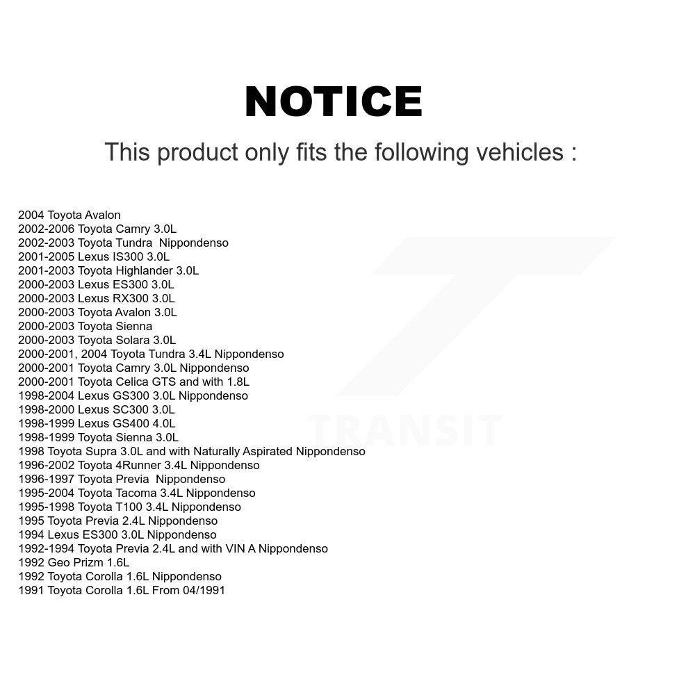 Ignition Knock (Detonation) Sensor SEN-2KNC0066 For Toyota Camry 4Runner Tacoma